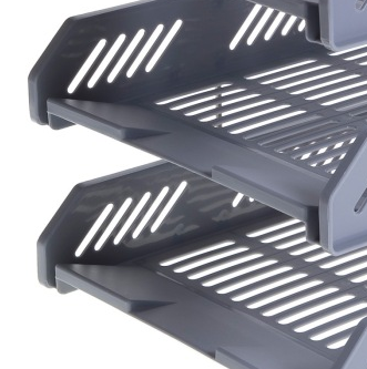 广博（guangbo）WJK9226 三层文件盘/资料架/文件架 颜色随机