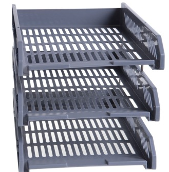 广博（guangbo）WJK9226 三层文件盘/资料架/文件架 颜色随机