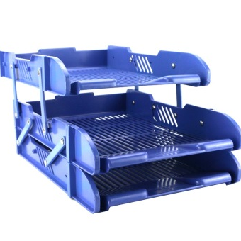 华杰（HUA JIE） H933 推拉式三层文件盘（盒装）