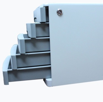 远生（USign） US-2K 四层带锁文件柜 灰色