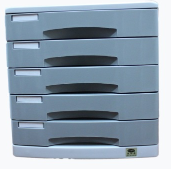 远生（USign） US-2K 四层带锁文件柜 灰色