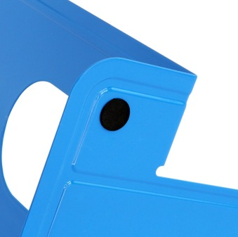 得力(deli)9270 铁书立(8.5寸)2片/付 蓝色