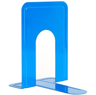 得力(deli)9270 铁书立(8.5寸)2片/付 蓝色