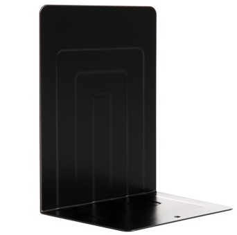 得力(deli)9264 铁书立(7寸)2片/付 黑色