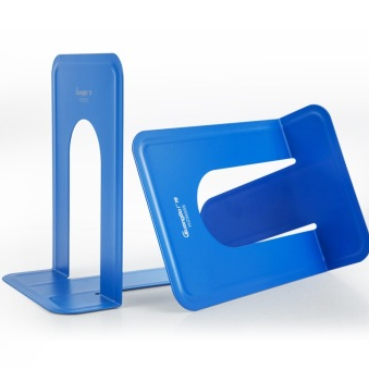 广博（GuangBo） WZ5931S 商务经典铁书立（8.5寸）书挡书靠 2片/付 颜色随机