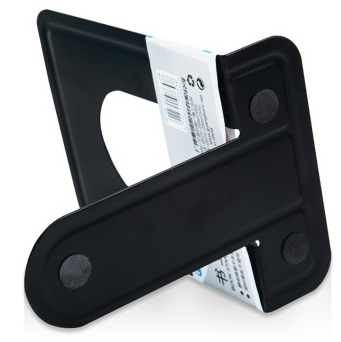 广博（GuangBo） WZ5931S 商务经典铁书立（8.5寸）书挡书靠 2片/付 颜色随机