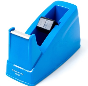 齐心(COMIX)B3102胶带切割器封箱器胶带座封箱机中号宽≤24mm