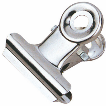 得力(Deli)9526 6#圆形铁票夹 19毫米 6个/包