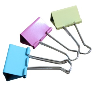 益而高（Eagle）TY221-CP 51MM彩色长尾夹(12个/PVC桶)