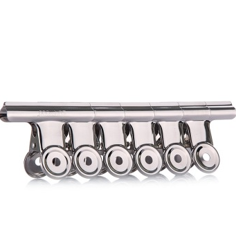 三木(SUNWOOD) 2062 64mm圆形票夹/长尾票夹/长尾夹 6只/袋