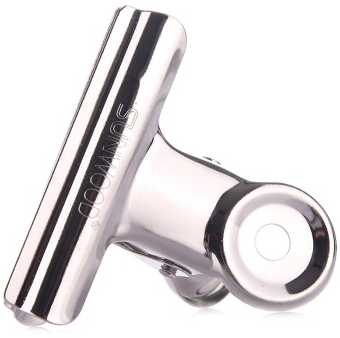 三木(SUNWOOD) 2062 64mm圆形票夹/长尾票夹/长尾夹 6只/袋