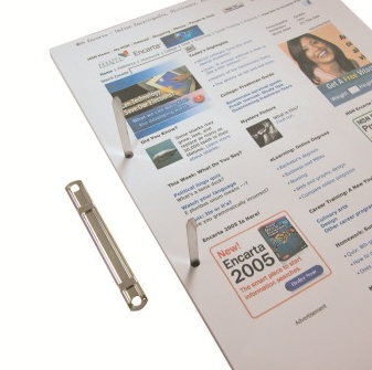 齐心(COMIX)B3749 铁装订夹 50个/纸盒