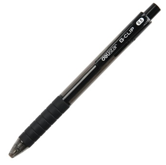 得力(deli) S06 思达0.5mm进口油墨中性笔 黑色 12只装