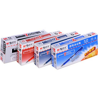 晨光K-35 0.5mm按动中性笔 12支/盒