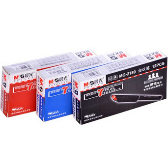 晨光MG-2180办公中性笔(0.5mm)12支/盒