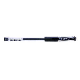 真彩（TrueColor） GP-009 新中性笔 黑色 0.5mm 通用头 12支装