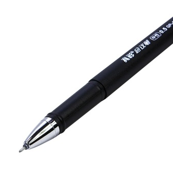 真彩（TrueColor） GP-532 会议中性笔 黑色 0.5mm 针管型 12支装