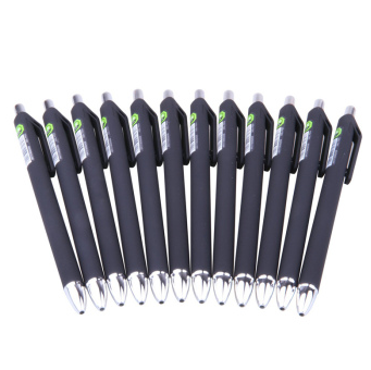 宝克（Baoke）0.5mm按压式中性笔PC1902 黑色 12支/盒