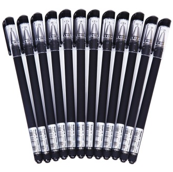 广博（GuangBo） ZX9888D 财智商务王中性笔/水笔/签字笔0.3mm 黑色 12支装