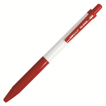 得力(deli)6526 红色揿动圆珠笔 60支装