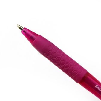 白雪（snowhite） J-100 低粘度油墨八色圆珠笔 每色一支 8支装