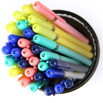 白雪（snowhite） J-202 经典怀旧款拔帽圆珠笔 30支桶装