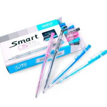 宝克（BAOKE） B12 按动圆珠笔 0.5mm 24支/盒 蓝色