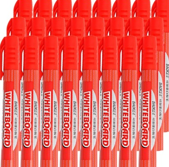 宝克（BAOKE） MP399 可加墨白板笔 24支装