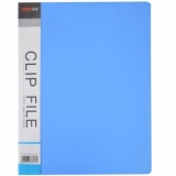 远生（USign） US--201A 环保双细纹文件夹，A4，单强力夹 蓝色。