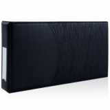 广博（GuangBo） WJ6415 高档商务名片册/名片包/名片夹240袋（黑色）单只装