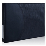 广博（GuangBo） WJ6416 高档商务名片册/名片包/名片夹360袋（黑色）单只装