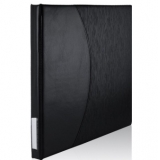 广博（GuangBo） WJ6418 高档商务名片册/名片包/名片夹600袋（黑色）单只装