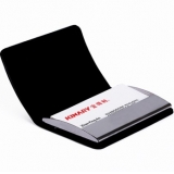 金得利（KINARY） OS9009 高级皮名片夹名片盒 黑色