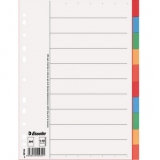 易达(Esselte)纸质分类页 #56104(100201) A4，10页