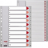 易达(Esselte)胶质分类索引 #47136(100112)A4，每套分A-Z