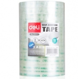 得力（deli） 30002 透明办公文具胶带