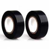 雨花泽（Yuhuaze） YHZ-90154 电气绝缘胶带18M两卷装电工胶布黑色