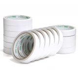 得力（deli）30402 棉纸双面胶带18mm*10y（9.1米） 16卷/袋装