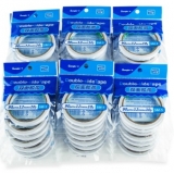 广博（GuangBo）SM-5 强力双面胶带纸胶带两面胶(1.2cm *10y)独立小包装 4...