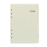 树德（shuter） U2811R 活页笔记本 韩国风范 A5日记本中学生文具 笔记本 内页