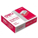 得力(Deli)0017 17号厚层订书钉23/17装订150页 1000枚/盒