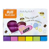 真彩（TrueColor） 4525 香味荧光笔 斧型笔头 12支装