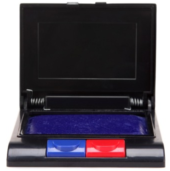 三木（SUNWOOD)双色快干印台--6280-红/蓝