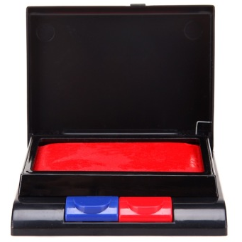 三木（SUNWOOD)双色快干印台--6280-红/蓝