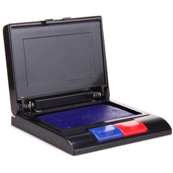 三木（SUNWOOD)双色快干印台--6280-红/蓝