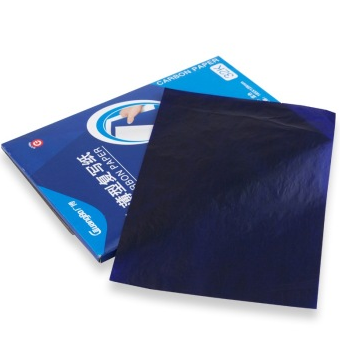 广博（GuangBo）FXZ9236S 32K100张经典耐用薄型双面复写纸（99蓝+1红）5盒装