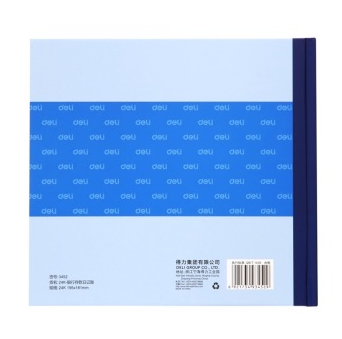 得力(deli) 3452 银行存款日记账24K 标准财务账册