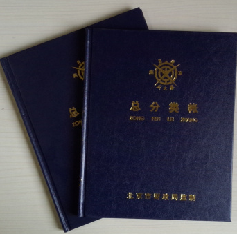 成文厚 借贷式82 财务会计手工记账本 小总分类帐17*22cm账册账页总账本
