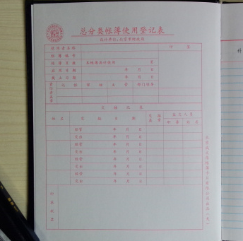 成文厚 借贷式82 银行存款日记帐本 硬皮账本17*22cm财务账册账页银行账