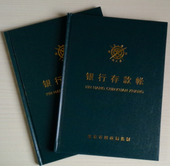 成文厚 借贷式110 银行存款日记帐册账本19*26.2cm 16K手工记账硬皮本账页纸